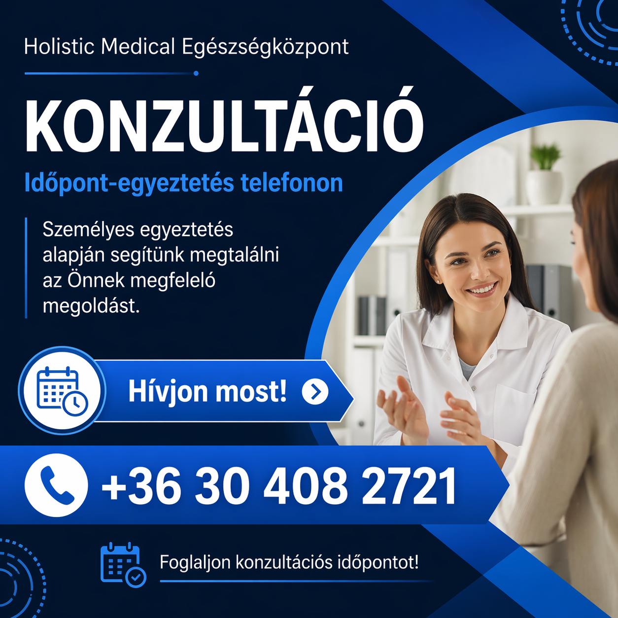 konzultáció egészségügyi tanácsadás